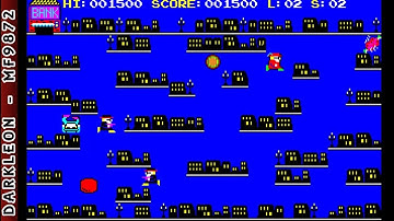 Sharp X1 - Machinegun Joe vs The Mafia © Hudson Soft - Gameplay