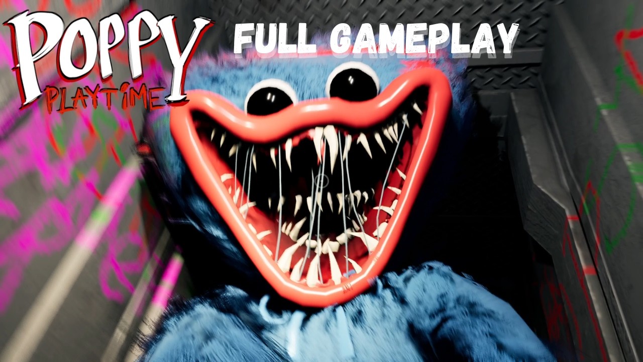 Poppy Playtime Chapter 1 Full Gameplay