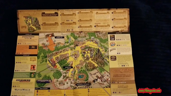 Universal Studios Orlando Map [2023 Florida Theme Park Maps]