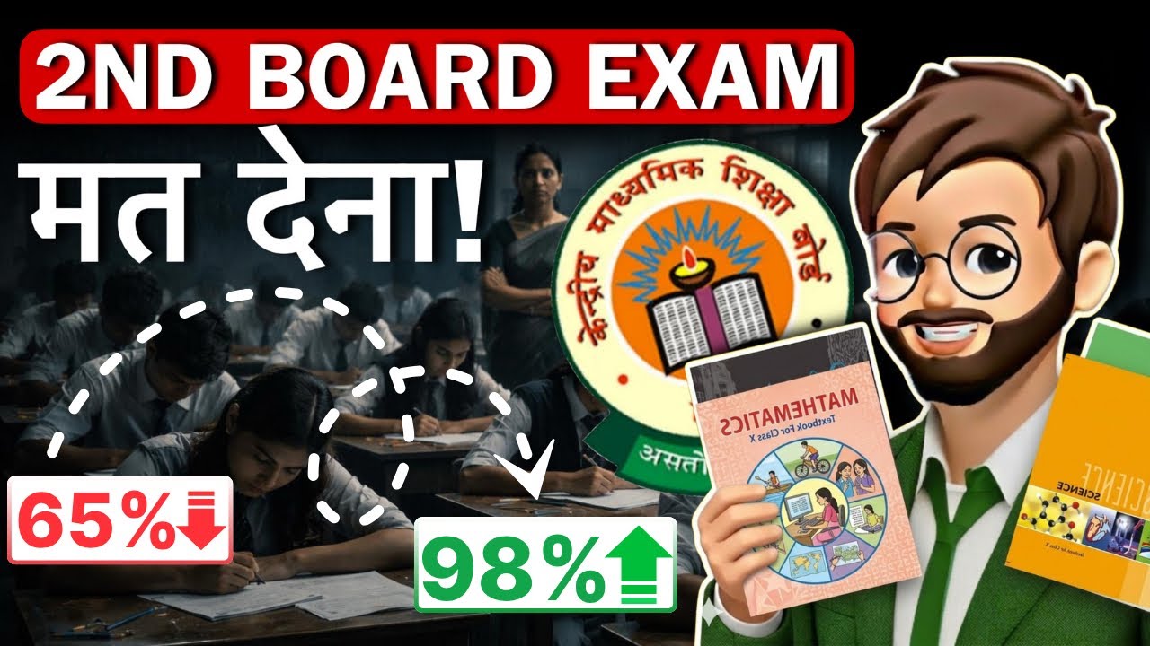 Class 10th Second Board Exam | Big Update (You Should AVOID‼️)