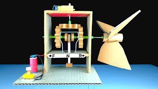 DIY Outboard Gearbox From Cardboard