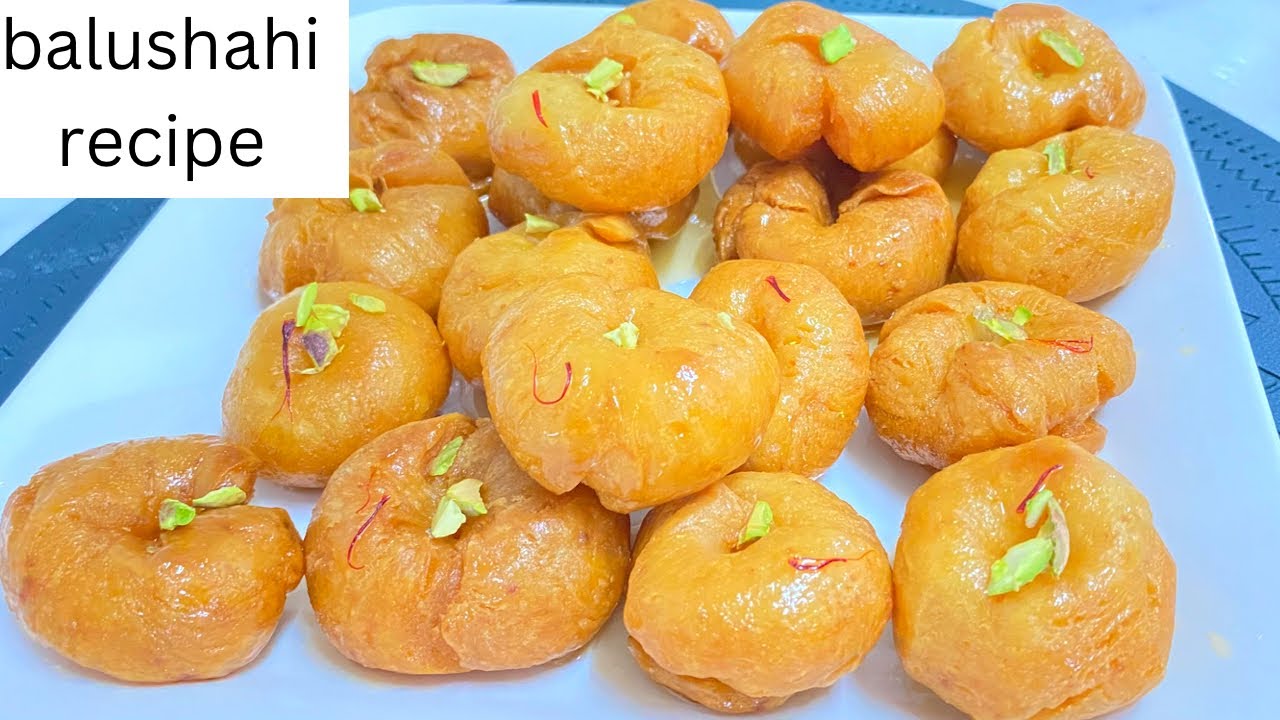 Without Yogurt and Baking Soda Perfect Balushahi Recipe YouTube