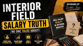 The Truth About Interior Design Salaries | The Reality of Interior Designer Pay in India (2026) 🥹...