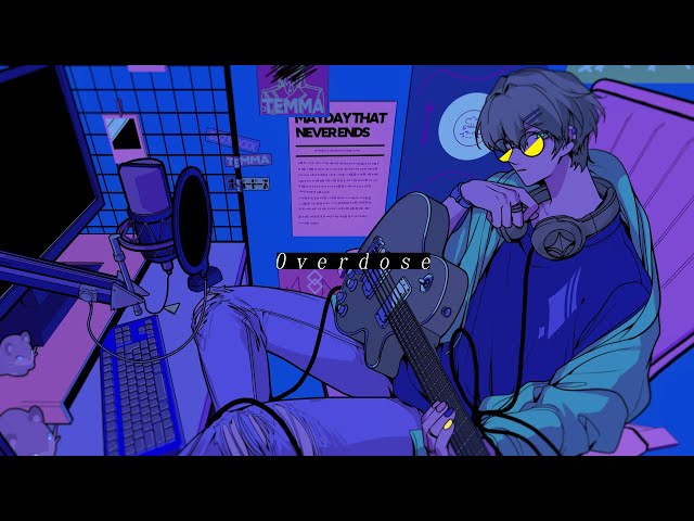 【歌ってみた】overdose/岸堂天真のサムネイル