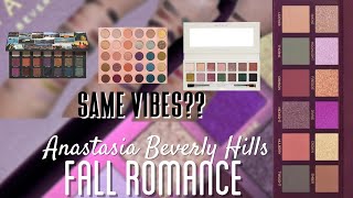 Anastasia Beverly Hills Fall Romance Palette | MORE COMPARISONS (UD, Sigma, Colourpop) | PART 2