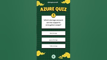 Azure Quiz 94 #azure #cloudcomputing #quiz