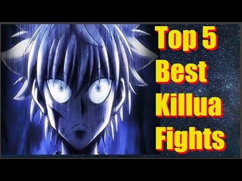 Hunter X Hunter Top 5 Best Killua Fights Youtube