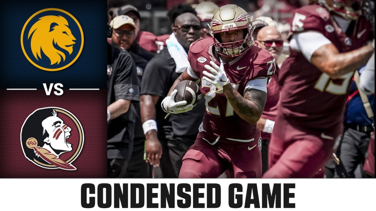 East Texas A&M vs. Florida State Condensed Game | 2025 ACC Football