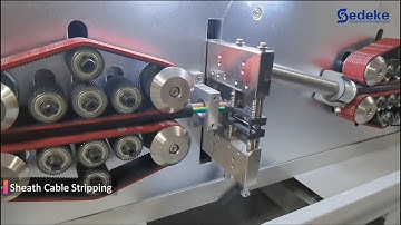 Sheathed Cable Cutting Stripping Machine / Multi-core cables Stripping