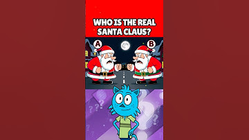 RIDDLE - WHO IS THE REAL SANTA CLAUS? #mayumiquiz #riddle #riddles #quize #santaclaus #natal