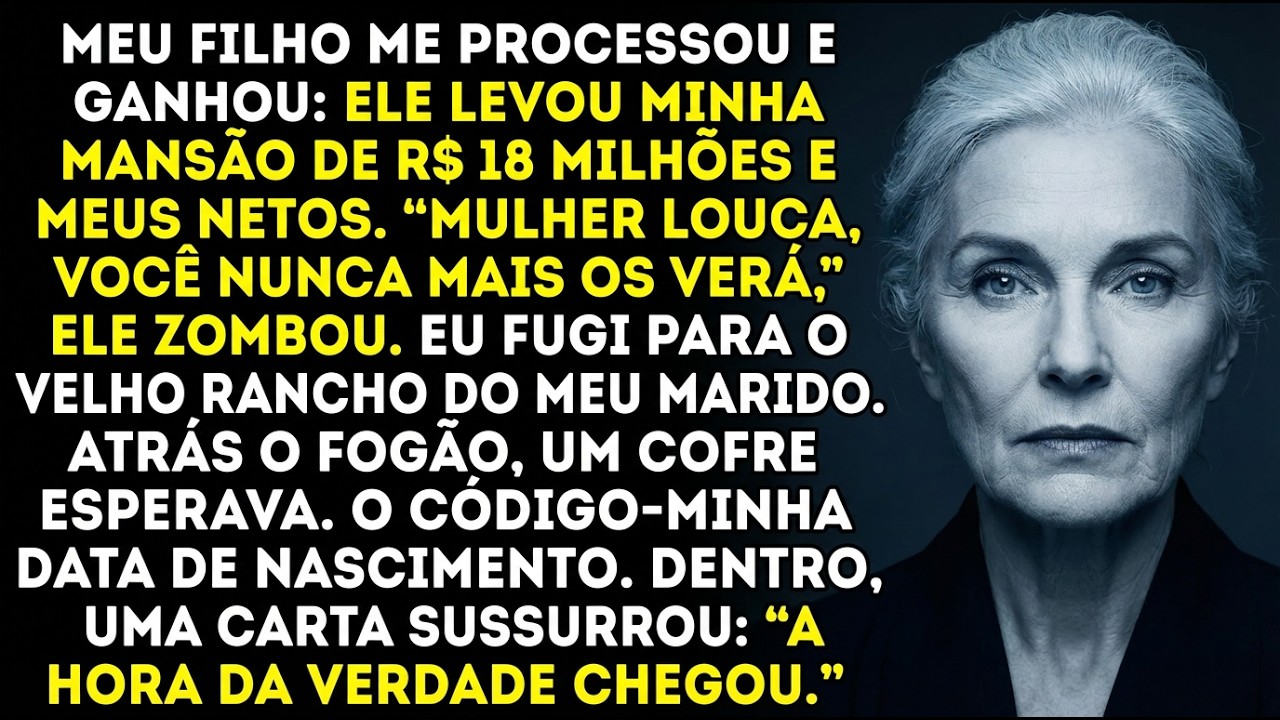 Perdi 18 milhões e meus netos no tribunal—achei algo no cofre do marido