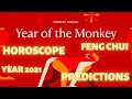 Year of the Monkey– 2021 Horoscope & Feng Shui Predictions | Chinese New Year 2021| Monkey Horoscope