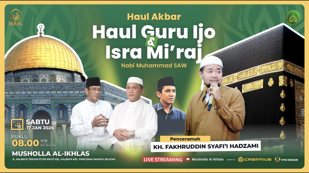 BMS Creative🔴HAUL AKBAR & GURU IJO SERTA PERINGATAN ISRA MIRAJ NABI MUHAMMAD SAW | LANGGAR GURU IJO