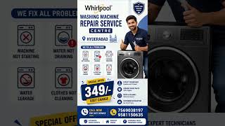 Whirlpool Washing Machine Repair Service Centre Hyderabad | Washing machine repair #hyderabad