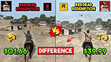 Red Dead Redemption Mobile: Netflix vs Rockstar Games – Is it FREE? The REAL Difference