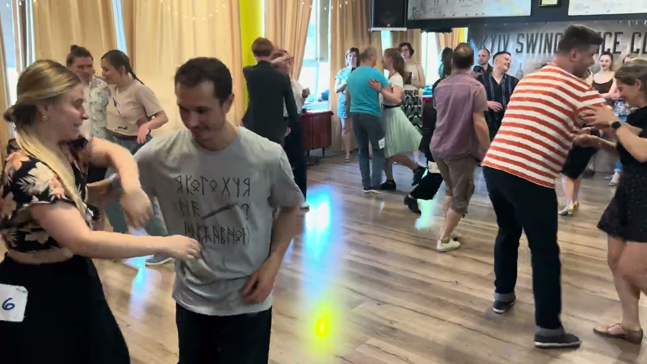 Lindy Hop M&M Open. Prelim. Heat 2, Song 1