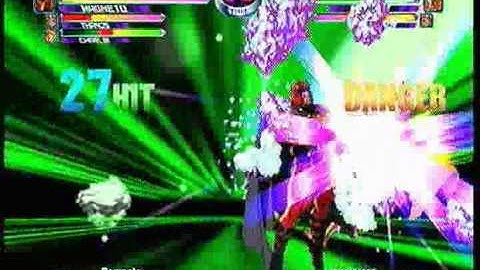 MvC2: Charlie/Magneto/Thanos 75% combo