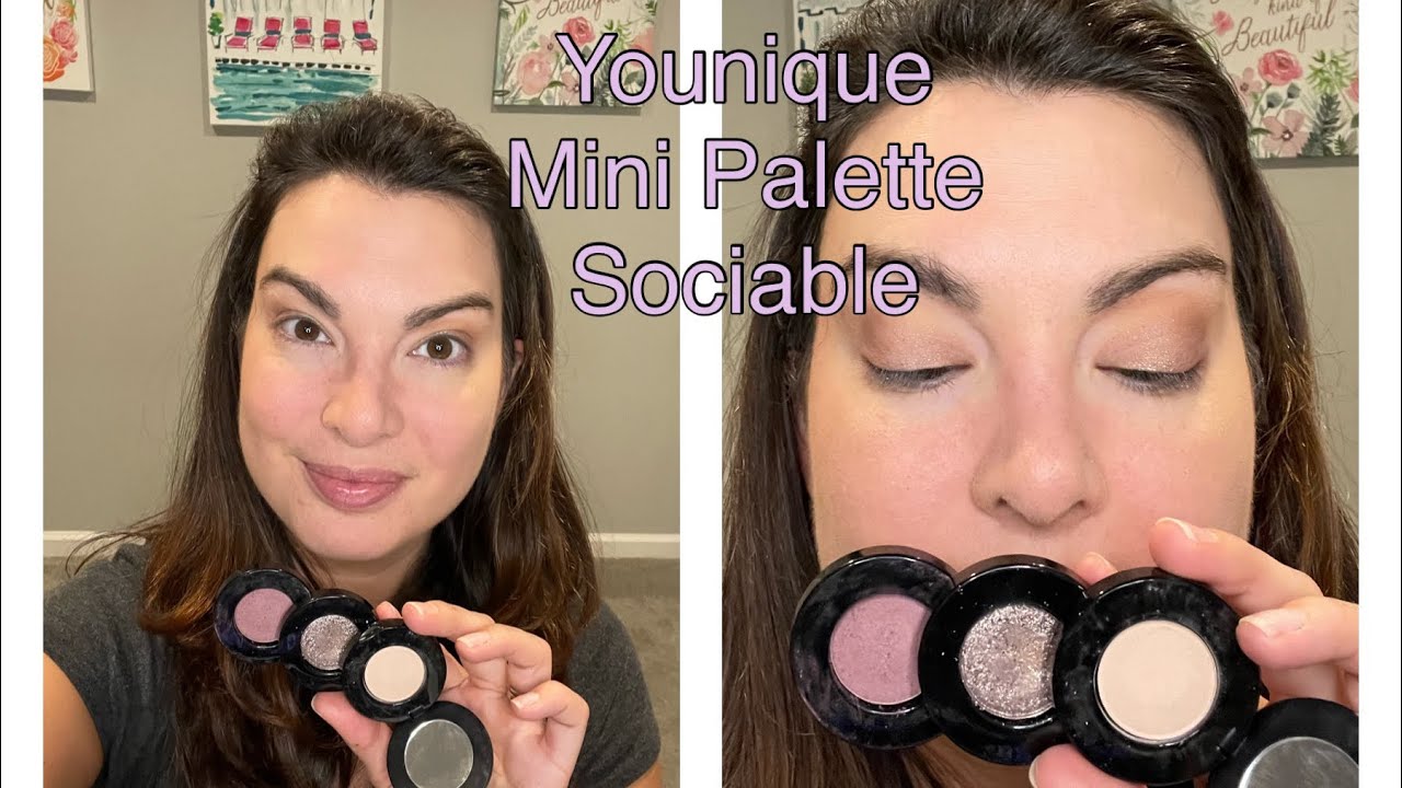 Palette De Maquillage Younique Berry Bouquet - Multi-fonctions (fard, Rouge à Lèvres, Blush...) - 4 Produits