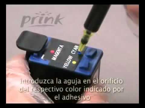 Tutorial recarga cartucho RK59 de Prink - YouTube