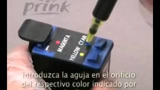Tutorial recarga cartucho RK59 de Prink - YouTube