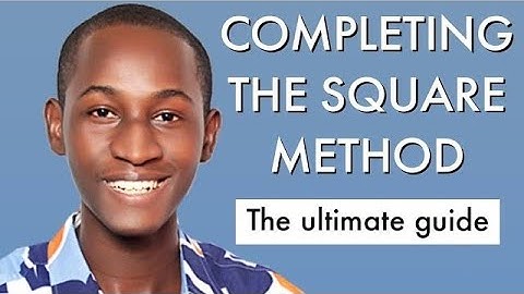 WASSCE/WAEC Maths Likely Questions & Answers 2025 On Completing The square method