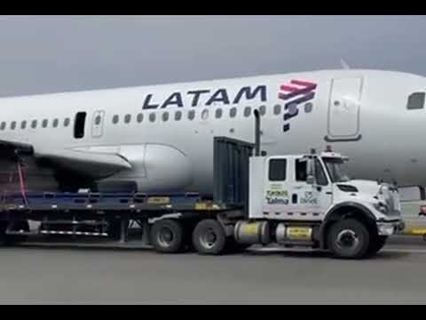 LATAM Airbus A320neo evacuated from the runway