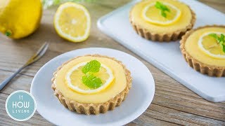 免烤老奶奶檸檬塔做法【簡單甜點】No Bake Lemon Tart ... 