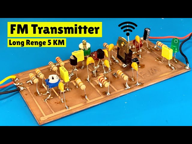 fm transmitter DIY 5km FM Transmitter Circuit Diagram class=