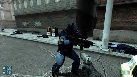 Half Life 2 Smod Redux 10 V2:  combine glitch legs