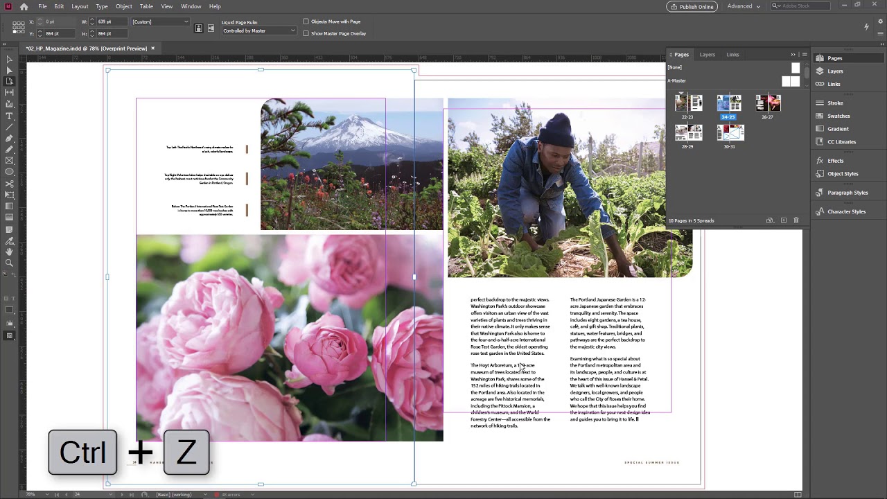 CHANGING PAGES SIZE AND MARGINS IN INDESIGN YouTube