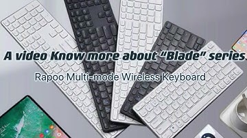 A video know more about "Blade" serier keyboard