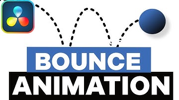 BOUNCE ANIMATION DA VINCI RESOLVE || BALL BOUNCE ANIMATION || ANIM CURVES