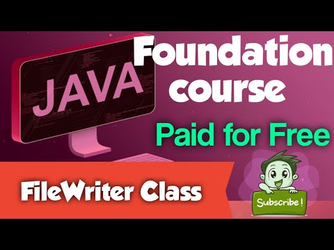 FileWriter class constructors and methods Java full course #codewithus