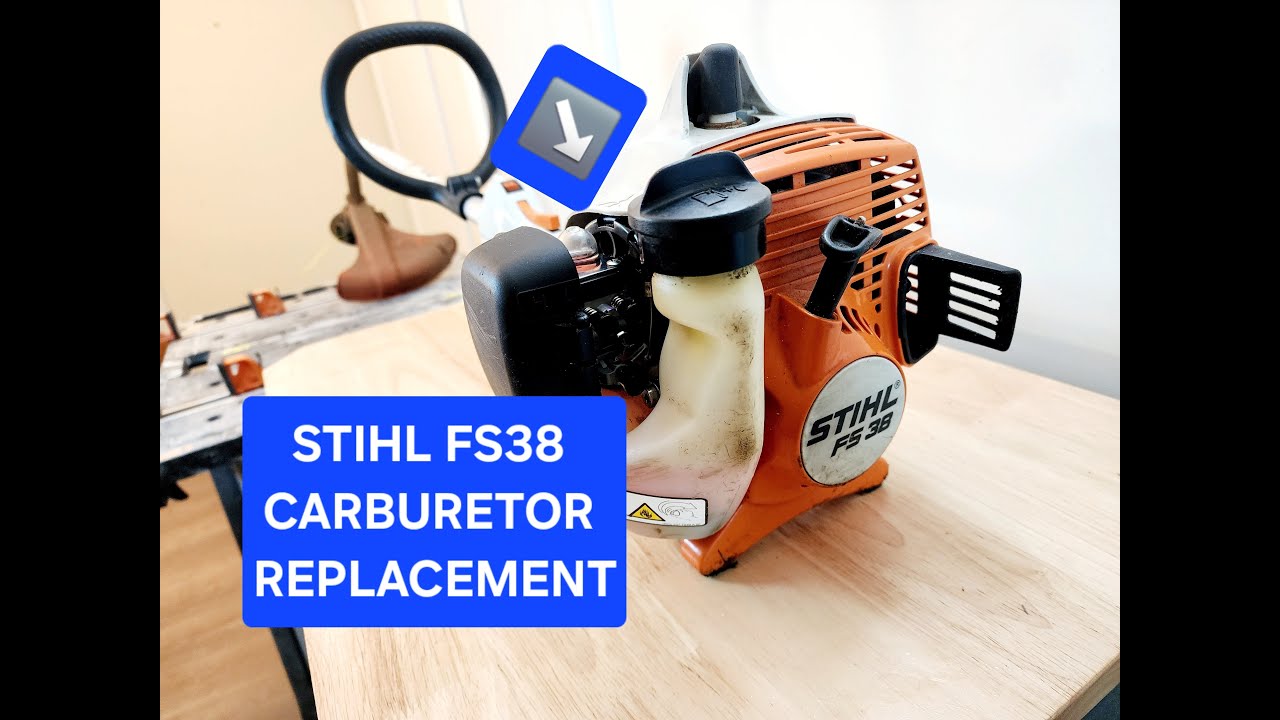 Stihl FS38 Trimmer Carburetor Replacement - YouTube