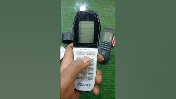 Voltas AC Timer  sating  #airconditioner #acservice #ac #home