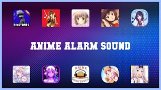 Super 10 Anime Alarm Sound Android Apps screenshot 1