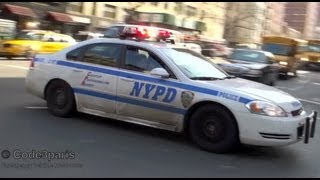 NYPD Police Car Responding - Rumbler Siren