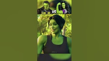 Hulk vs She Hulk 🤯😱🤣