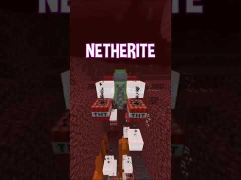 This Netherite Mining Machine is a Must Have for your Minecraft world #shorts #minecraft