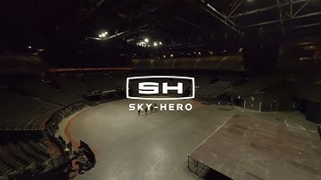 SKY-HERO Unified Indoor Tactical Recon Robotic System deployed in Brussels Concert Arena