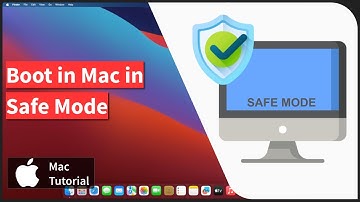 Mac: Boot Computer in Safe Mode with an Intel-based chip
