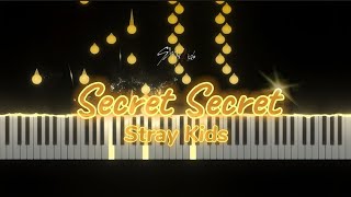 말할 수 없는 비밀 (Secret Secret) - Stray Kids (스트레이키즈) 피아노 커버 piano cover [악보|music sheet]
