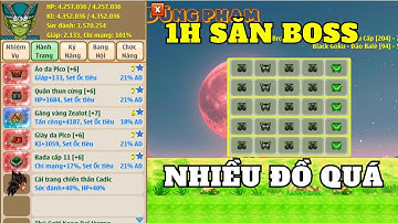 Hồi Sinh Ngọc Rồng- Thành Quả 1 Giờ Săn Boss Của Tôi