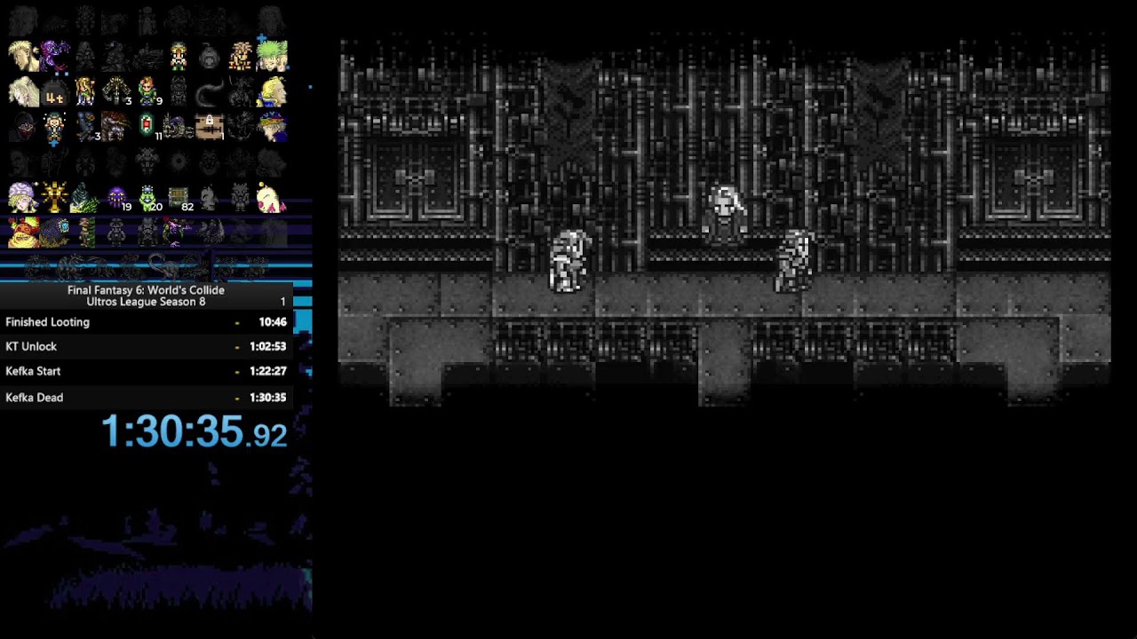 FF6 Worlds Collide - Ultros League Season 8 - Elixir A - Week 1