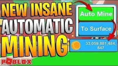 How to Auto Mine in Mining Simulator