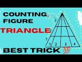 Best Trick For Counting Figures | Reasoning| Counting Triangle