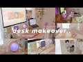 𝙙𝙚𝙨𝙠 𝙢𝙖𝙠𝙚𝙤𝙫𝙚𝙧 🌨🐸 . ゲーミング&PCデスク模様替え┊Divoom DittoPro/Planet-9開封,ピンクパステルセットアップ etc. (ENG
