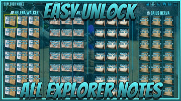 Get All Explorer Notes In Ark Survival Evolved
