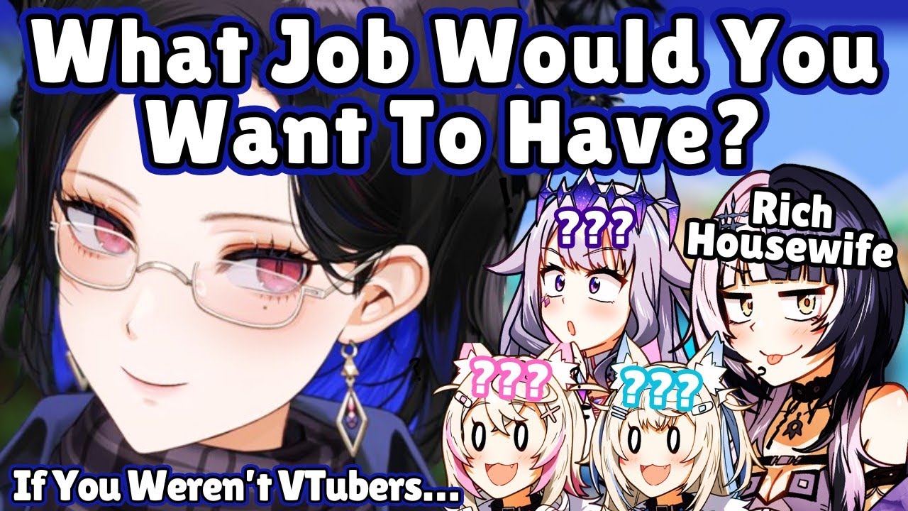 Нерисса спрашивает Адвента, какую работу они бы сделали, если бы не были в Хололиве