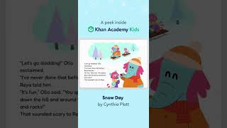 Read Aloud | Snow Day | Khan Academy Kids